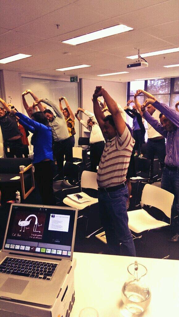 brendoncropper's tweet image. #adeacademy stretching minds and bodies