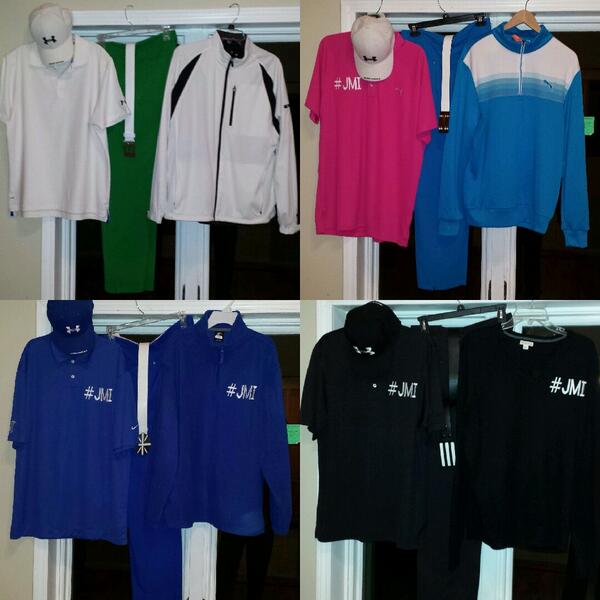 jmigolfnc's tweet photo. RT @HotCarlChambers:I'm giving you a peek behind the curtain for 2014... #PSSA #JMI #Reppin #lookgoodfeelgoodplaygood http://t.co/BHyQEUuRbx