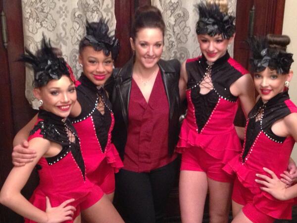 Holly Frazier on Twitter: "Red with Envy! Posing with Gia! #dancemoms  http://t.co/CxYLguO9Wy" / Twitter