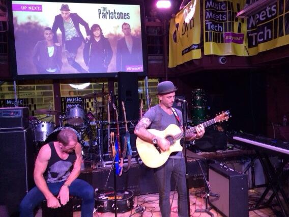 coryvonwall's tweet image. Front row for the @parlotones #DynMMT