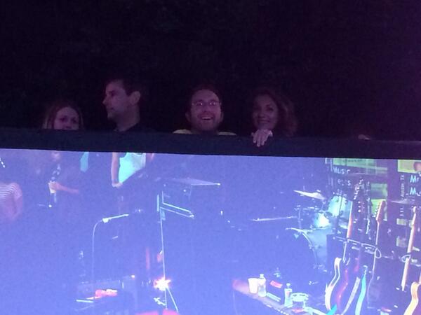 coryvonwall's tweet image. It&apos;s @kyork20 and @katieayork! #notfrontrow for @parlotones #DynMMT