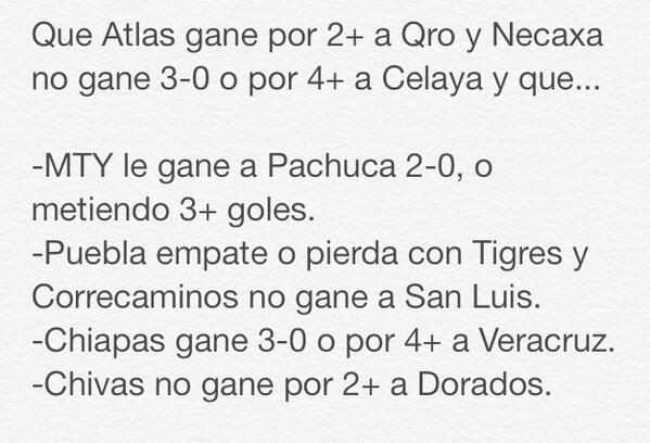 DanielPS_85's tweet photo. Matemáticamente @AtlasOficial no está eliminado de la #CopaMX, pero para pasar a cuartos de final #Atlas necesita: http://t.co/k2JyMycjGO