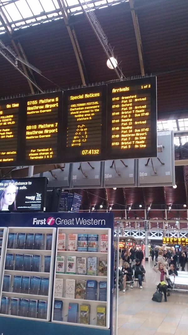 FelicityMorse's tweet photo. I love British Rail staff. They made a goddamn horse http://t.co/4Fxxo472ah