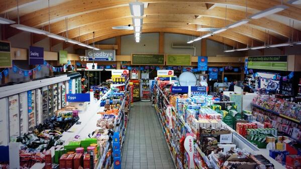 #Big day !!! Tesco Hinckley Express ready for it