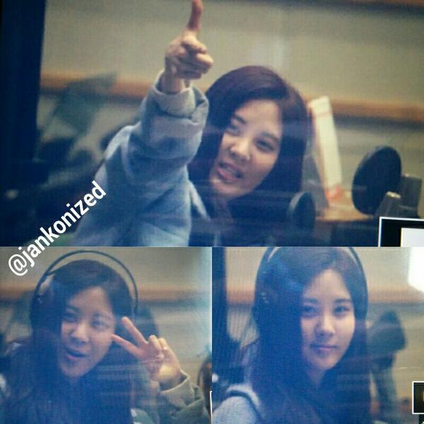 [PIC][12-03-2014]Yuri - Jessica và SeoHyun xuất hiện tại 2 chương trình Radio "SBS PowerFM Kim ChangRyul Old School" và "KBS Cool FM Jo Jungchi & Harim's 2 O'clock" vào chiều nay BigdKwZCAAEHLhi