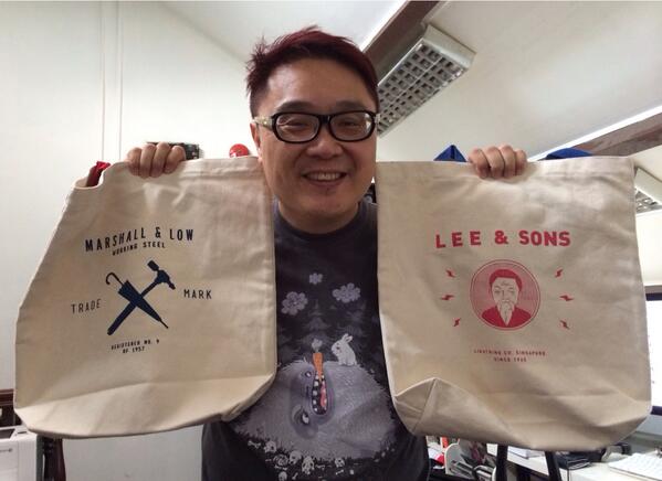 mrbrown's tweet photo. Thanks for the cool bags, @thegoodstuph and @patlaw ! http://t.co/aChNGCKKkM