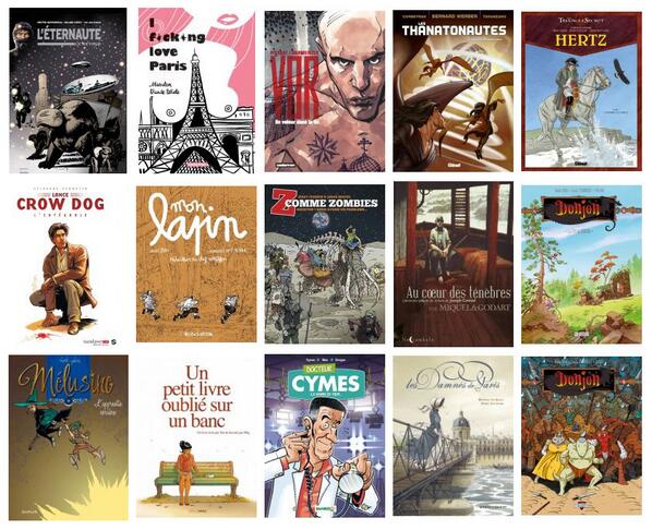 bedefr's tweet photo. Le plein de sorties #bd pour aujourd'hui ! Un échantillon là et le tout sur http://t.co/oBC2ZZ0vYe ! Enjoy ! http://t.co/LY8j5OtlkQ