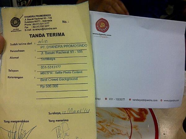 rztyfbr's tweet image. Hadiah sudah ditangan :) thx @Expo_Computer Dyandra , smoga MBCS taun depan lebih rame, di TP aja hehe