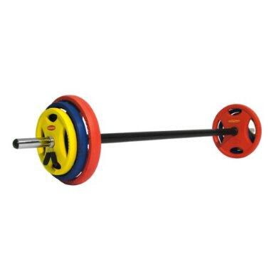New love: Groovy new barbell!