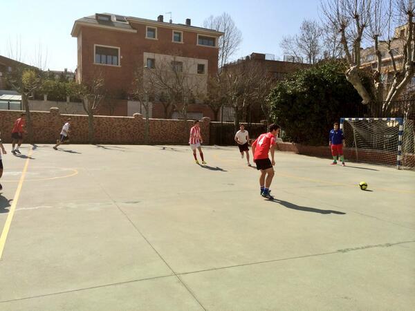 Hoy estabamos en la #copaetsii quien ganara??