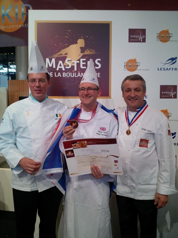 Passion and respect among the best bakers in the world. Thanks to Christian Vabret for his vision #ukbakerymaster