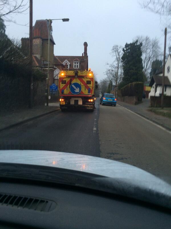 DriverSweeper's tweet image. Stuck behind this bad boy on the way to work. One day I'll have one that size. #ambition