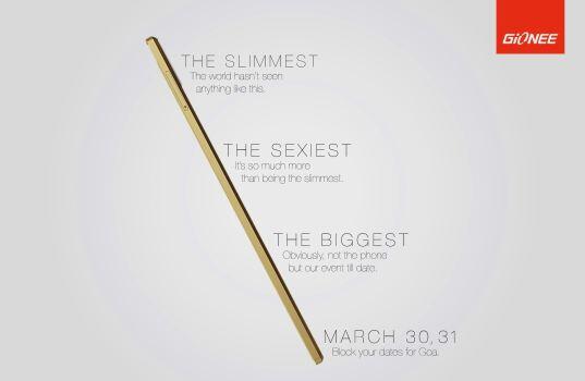 GetAndroidTips's tweet image. 'World's slimmest smartphone' launching in India on March, 31st
buff.ly/1cwkBoU
#GioneeElife #India