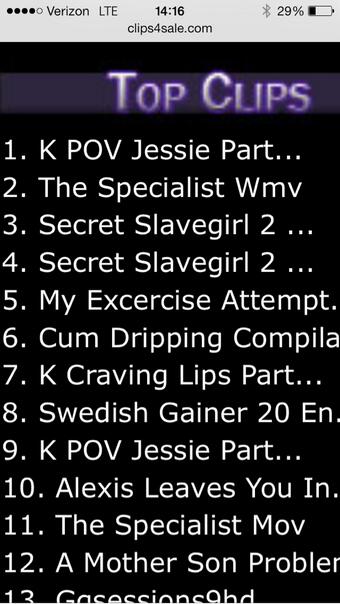Another one of my @Alexisgrace_XXX clips is in the top ten.  Thank you Alexis! 😍 http://t.co/Vsb7fjLQeD<a class="tags" href="/tag/alexisgrace_xxx">@alexisgrace_xxx</a><a href="/tag/facial"class="tags"><span>#facial</span></a><a href="/tag/porn"class="tags"><span>#porn</span></a><a href="/tag/fucking"class="tags"><span>#fucking</span></a>