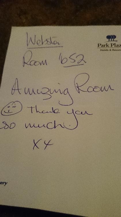 A personal touch in saying Thank-you!