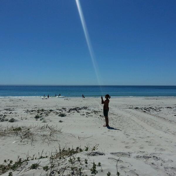 williamsinct's tweet image. This is @Laa_View last week on the West Coast, calibrating the Tesseract.