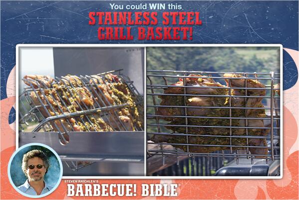 mrjohnty's tweet photo. I just entered to #win a #FREE @barbecuebible stainless steel expandable grilling basket! http://t.co/VMBb8mYuZP http://t.co/r3cejmbwQ2