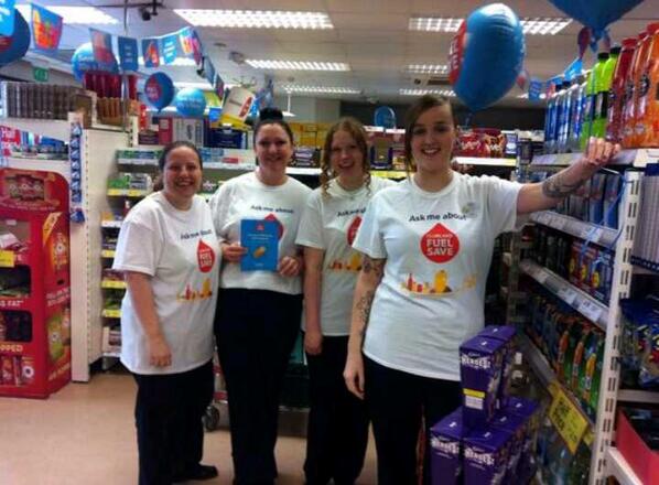 Come in and ask one of our members of staff about #Tescofuelsave don't miss out!
