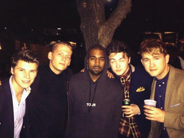 DannyDoubleYou's tweet image. Me and the boys met Kanye West last night! #kanyebelieveit #yesusthatsmental #itwasyeezierthanyouthinkactually