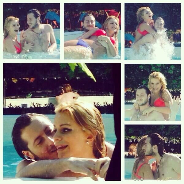 GrandeFratello's tweet photo. Giochi d'acqua dall'Acquario...ma non sono carinissimi? #MircoGF #VeronicaGF #gf13 http://t.co/aBZ5XxRXX6