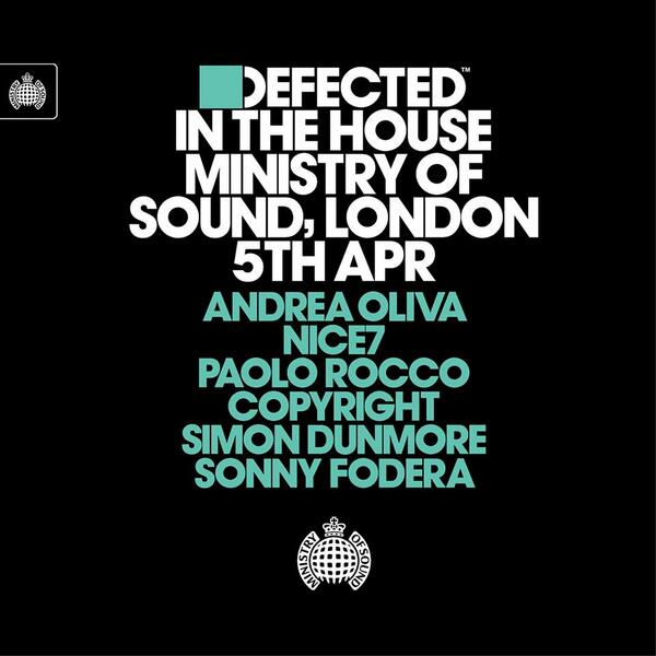 ministryofsound's tweet photo. Don't miss the mighty @DefectedRecords back to @MinistryofSound w/ a Miami heat takeover on April 5th #WeAreDefected http://t.co/YD5NtIDcEL