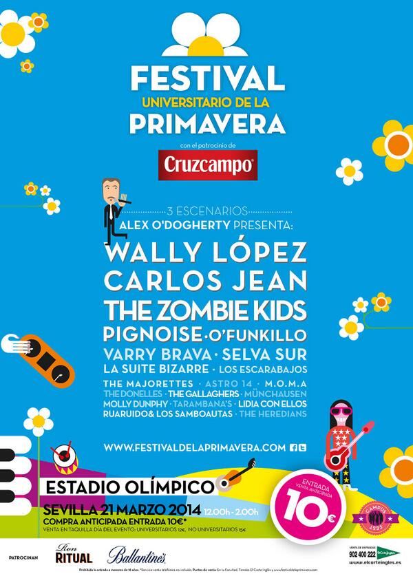 QUÉ GANAS DE DISFRUTAR CON TODOS VOSOTROS! NO FALTÉIS! CONSIGUE TU ENTRADA YA! EN EL 666278508