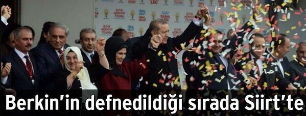 Berkin'in Şişli'de defnedildiği sırada Siirt'te konfetili kutlama!  bit.ly/1fqmEWD  #BirHalkÇocuğunuUğurluyor