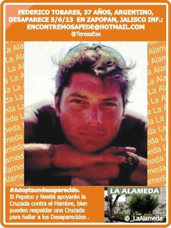 LaAlamedaJal's tweet photo. #Tebuscamos Federico Tobares #desaparece 5 jun 2013 en #Guadalajara @veroniquita_rom  http://t.co/jA5HHvsIm5 @mairim34