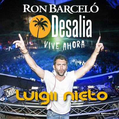 RonBarceloRD's tweet photo. El sábado estarás vibrando junto a @luigiinieto en #BarcelóDesalia ¡Vamos a saltar y a bailar vestidos de blanco! http://t.co/nbVzrwoLrE