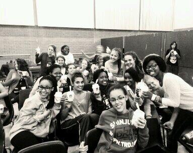 McDonalds is officially taking care of our Eunice Choir!! #we'relovinit #newSPONSOR #mcflurries