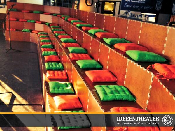 De arena staat klaar voor het politiek sportcafé <a href="/gemeentehaarlem/">Gemeente Haarlem</a> @SportSupportSTK <a href="/konhfc/">كونان الهلالي</a>. Succes vanavond!