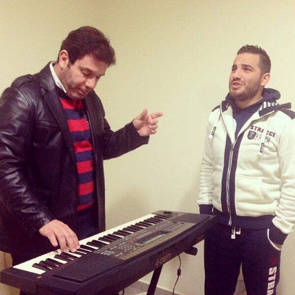GhaziOfficial's tweet photo. #mbcthevoice#هيد الصورة مباشرة من تمارين # http://t.co/B5N0mO4t6d