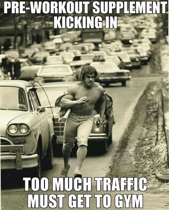 Bodybuildingcom's tweet photo. Sometimes that 5 o'clock traffic is just the worst! http://t.co/O94VBt95KH