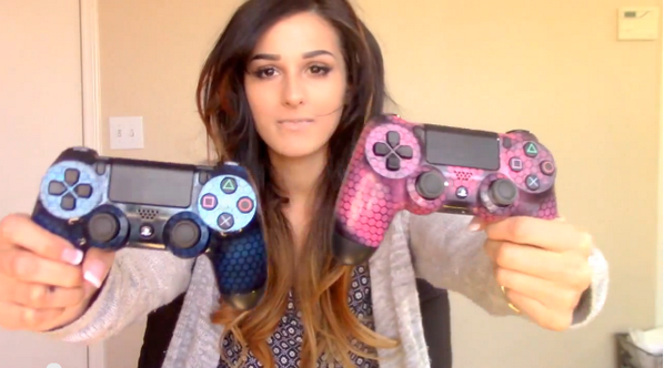 JonnyInstinct93's tweet photo. #wcw to lovely @LiaSSSniperWolf Not only she's beautiful, she's a Playstation lover!♥️😍 #PerfectCombo http://t.co/Q1ZQBwkCKh