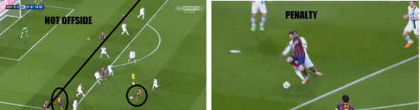 FootballFunnys's tweet photo. Barcelona Should have been 2-0 up! http://t.co/YUxVqkBW6f