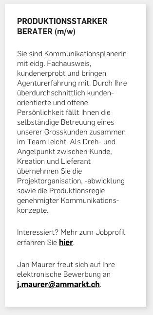 ammarktag's tweet photo. Neue #Stelle #Job bei #AMMARKT http://t.co/LhbHTvaPu4 http://t.co/1dqctnNFuj
