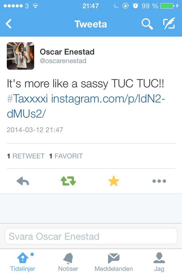 EnganTove's tweet image. Proud !!! #firstlike #firstRT✌️❤️ @oscarenestad