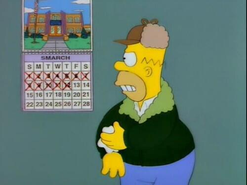 Lousy Smarch weather...