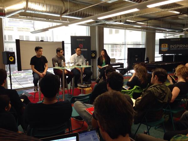 Chartboost's tweet image. Amazing lineup of panelists! @LVL6Gaming @alexwlin @MunkyFun @limbicsoftware @TheCircusCafe  #ChartboostUniversity