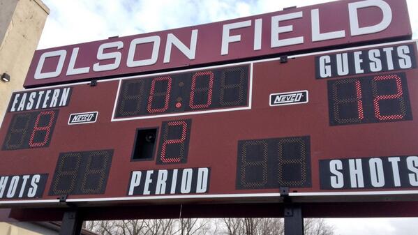 VernAthletics's tweet photo. Final #VernWL 12, @EUEagles 8. Both #6 Julie Sutton and #3 Kaitlin Ensulo scoring 3 to help the Crusaders to the win. http://t.co/uwFaPMgv00