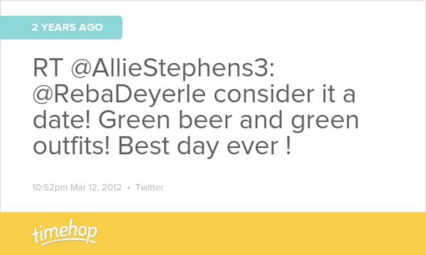 BebeHannie's tweet photo. Look what was in my timehop today! @AllieStephens3 @RebaDeyerle http://t.co/rNREtbdd1Y http://t.co/HsnrfBUsNH