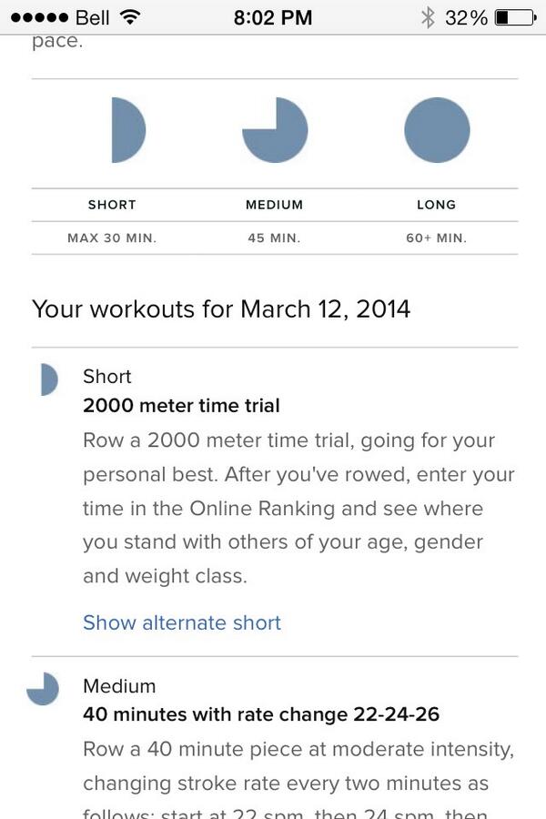 andrearows's tweet image. Finally have a chance to erg. Got a good laugh at concept2's WOD suggestion... #uhno #doyouevenrow #notreallyno
