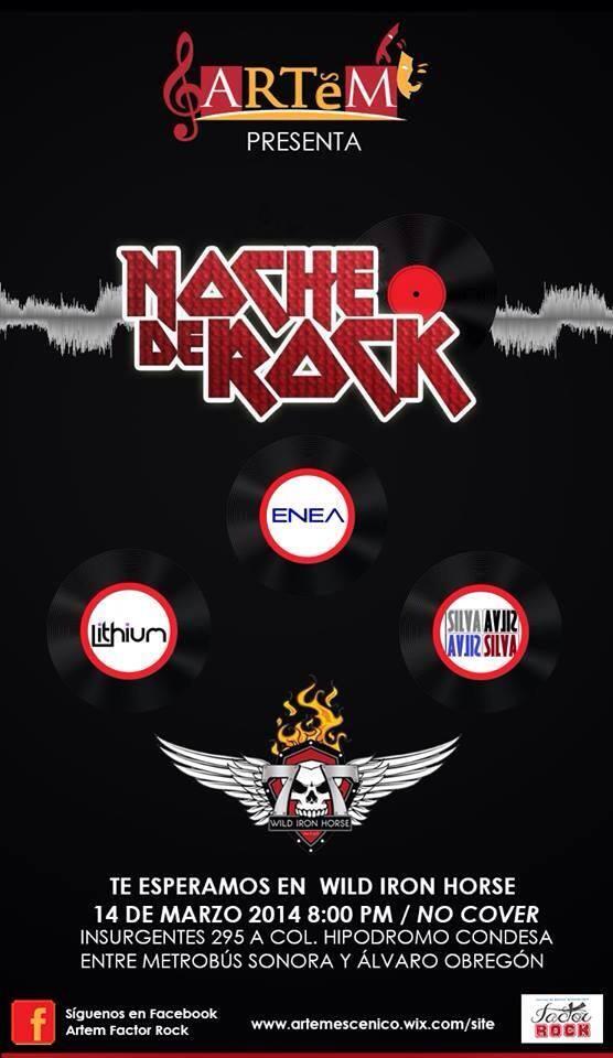 ARTANDMODELS's tweet image. Lithium band, has a show coming up on 2014-03-14 at 20:00 in Wild Iron Horse, Av. Insurgentes Sur 295 A access FREE