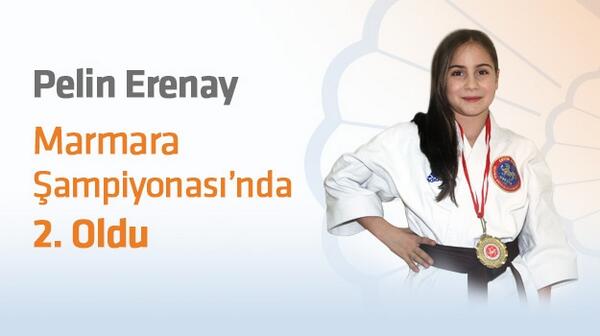 Marmara Şampiyonası Karate Turnuvasında 2. olan öğrencimiz Pelin Erenay'ı tebrik ederiz okyns.com/22ztjk