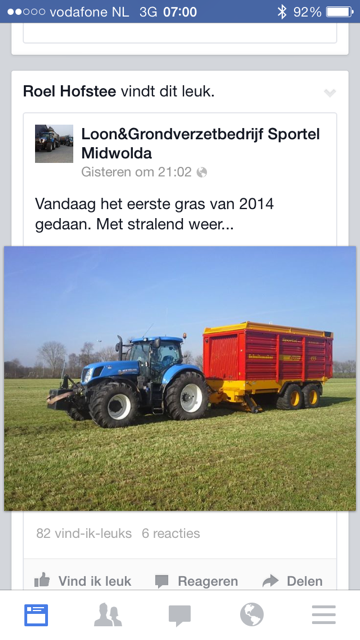 Schuitemaker_NL's tweet photo. Eerste gras is alweer van het land http://t.co/QF52kzsvyy