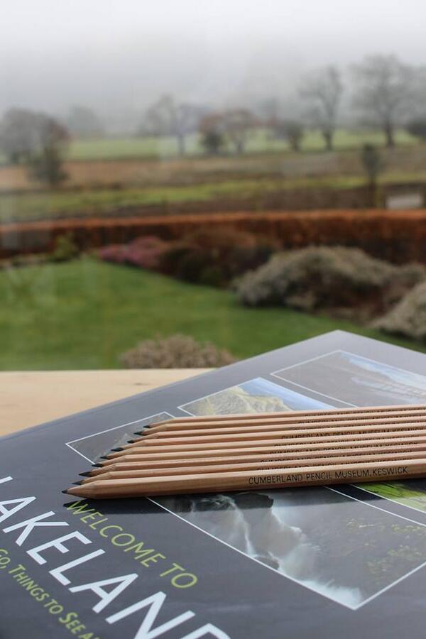 manesty's tweet photo. Gr8 suprise with our @WelcomeGuides brochures 2day-a handful of our favourite @derwentpencils frm @pencilmuseum.Thx! http://t.co/I3QTMfMgJA
