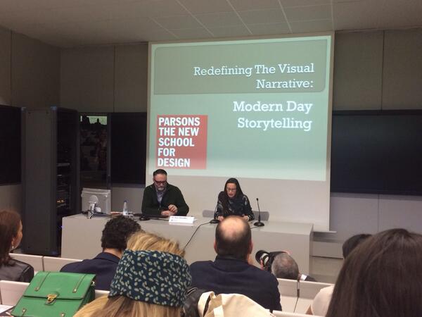 ISEMfbs's tweet photo. Roberta Bueso de @fcomnavarra presenta la Conferencia de Tom Handley, @PRProfessor http://t.co/LrhiGpkgPg