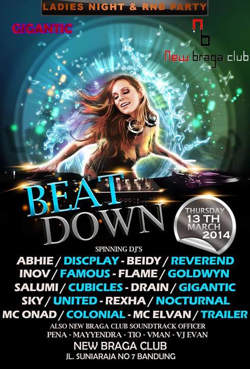 #TONIGHT MAR'13 'RnB NIGHT PARTY' <a href="/NewBragaClub/">NewBragaClub</a> w <a href="/Abhieandana/">Nicky andana</a> @BeidyReverend @inov234 <a href="/drain_mvt/">DRAIN MVT</a> <a href="/Harrysky_Ruzaly/">DJ HARRYSKY (SKY)</a>