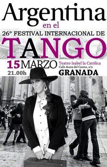Argentina debutará en el Festival de Tango de Granada