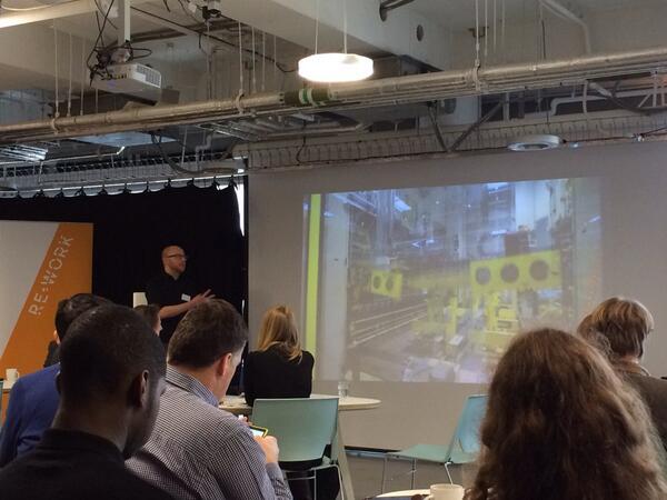 reworkpip's tweet image. Up now @hawesie #reworkrobotics